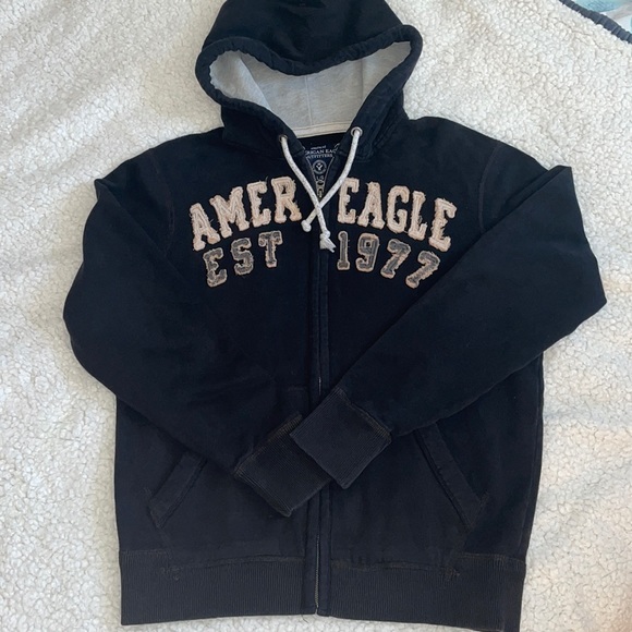 American Eagle ZipUp Hoodie - Picture 1 of 2